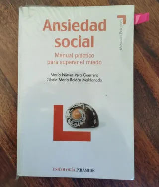 Libro Ansiedad social Manual práctico