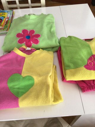 3 Pijamas Polar Talla XXXL