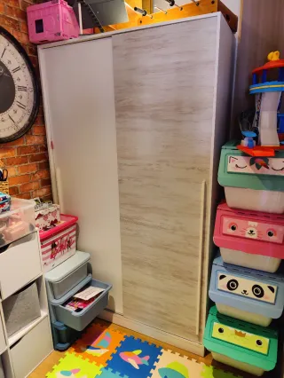 Armario 2 Puertas Correderas 200x120x50