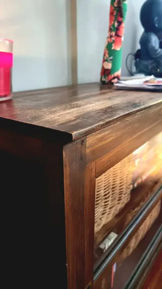 Conjunto Muebles de Comedor de Madera de teca