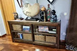 Conjunto Muebles de Comedor de Madera de teca