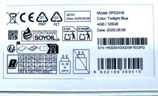 OPPO Pad SE 4GB 128GB Nueva Precintada Tw. blue