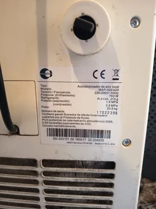 Aire Acondicionado Portátil Pingüino