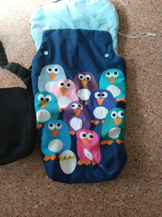 Saco de bebé para carro y mochila