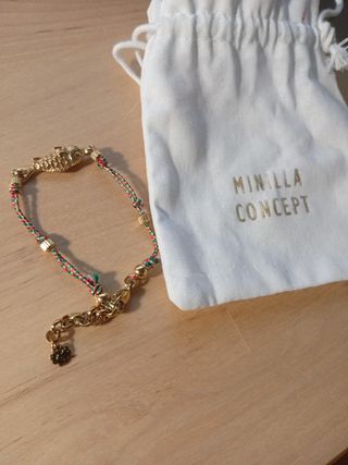 Pulsera dorada elegante | Diseño único | GC