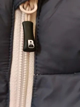 Chaqueta Boriken Mujer Beige y azul