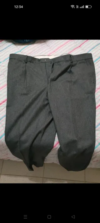 Pantaloni uomo grigi tg 59