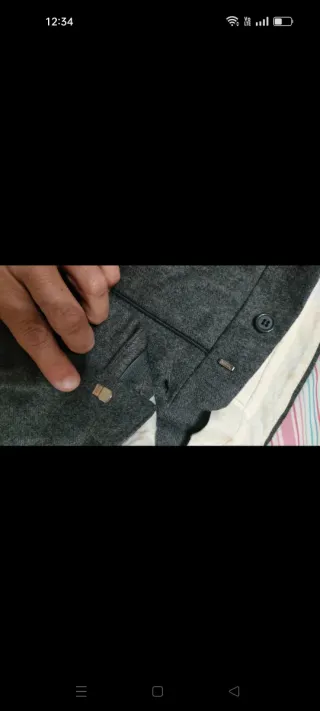 Pantaloni uomo grigi tg 59