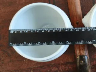 2 ciotole in porcellana bianche