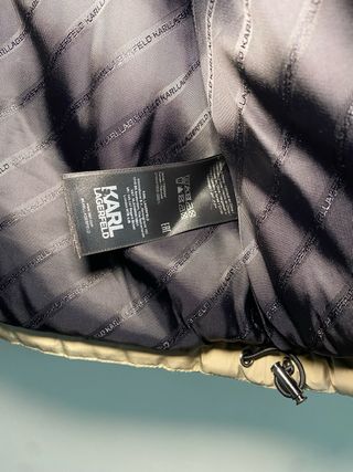Plumífero Karl Lagerfeld Beige Talla XS