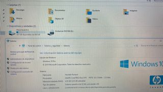HP intel core duo. Disco duro 500 GB.