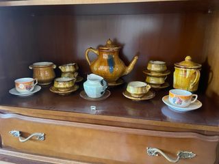 lote Vintage shabby chic Vajilla Pickman sello