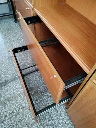 ESTANTERÍA CON CAJONES DE ARCHIVADOR