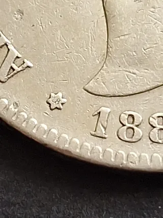 5 Pesetas 1881 Alfonso XII