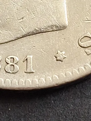 5 Pesetas 1881 Alfonso XII