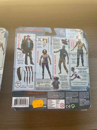 The Walking Dead Figuras Rick Grimes y Michonne