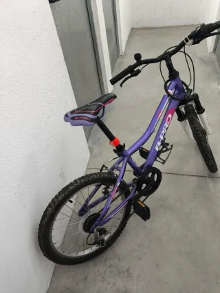 Bici infantil B-PRO 20 morada