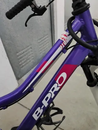 Bici infantil B-PRO 20 morada