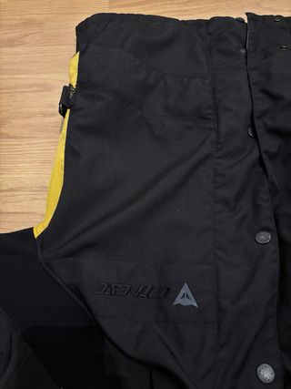 Chaqueta Moto Dainese Negra y Amarilla