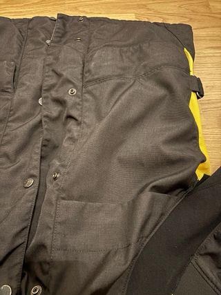 Chaqueta Moto Dainese Negra y Amarilla