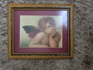 2 Cuadros de Ángeles Decoración