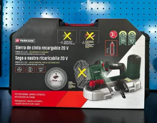 PARKSIDE Sierra de cinta recargable 20 V