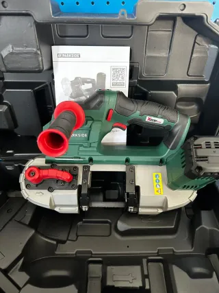 PARKSIDE Sierra de cinta recargable 20 V