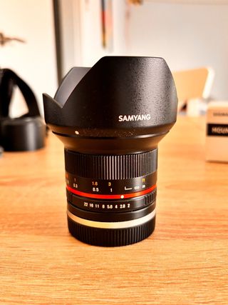 Objetivo Samyang 12mm