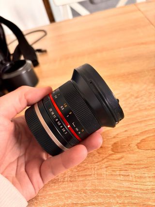 Objetivo Samyang 12mm
