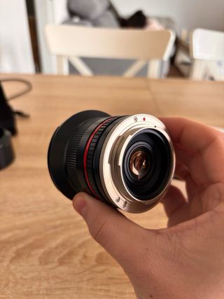 Objetivo Samyang 12mm