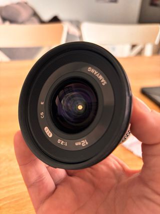 Objetivo Samyang 12mm
