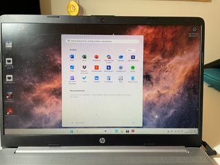 Portátil HP Plata y Negro