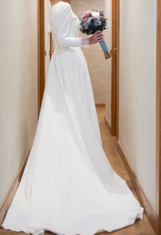 Vestido novia diseño personalizado