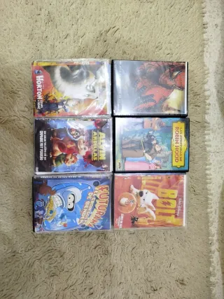 Lote 24 Películas DVD Infantiles Animadas