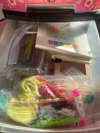 Carro organizador infantil rosa CURVER