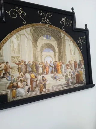 Retablo Escuela de Atenas