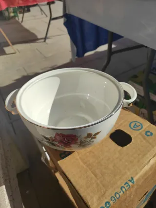 San Claudio Decorado Flores,sopera,20 hond,20 llan