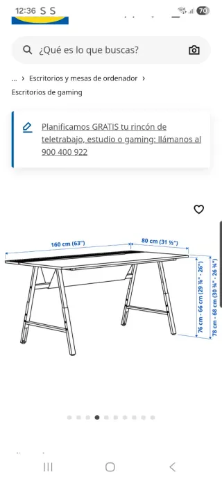 Escritorio gaming negro UTESPELARE ikea