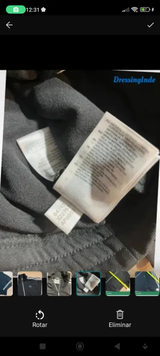 Chaqueta Adidas Negra Talla M