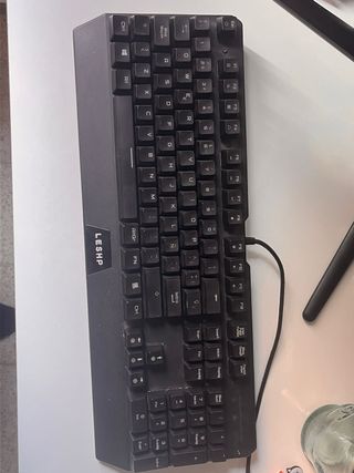 Teclado Mecánico LESHP Negro