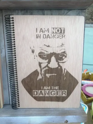 Libreta Tapa Madera Personalizada