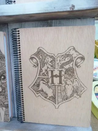 Libreta Tapa Madera Personalizada