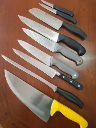 Set de cuchillos de cocina 100€