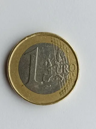 Moneda 1 Euro Bélgica 2002