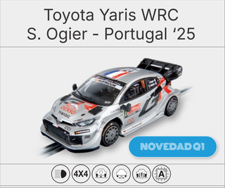 Scalextric Toyota Yaris WRC Ogier Portugal '25