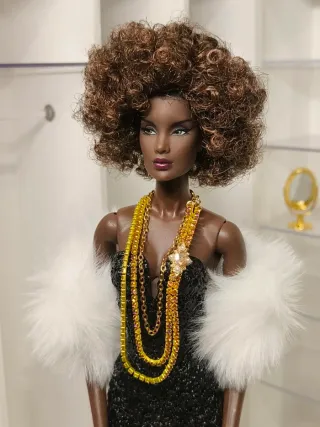 Collar Largo Barbie Integrity Toys Dorado