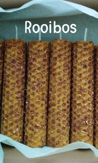 Vela de miel con aroma natural