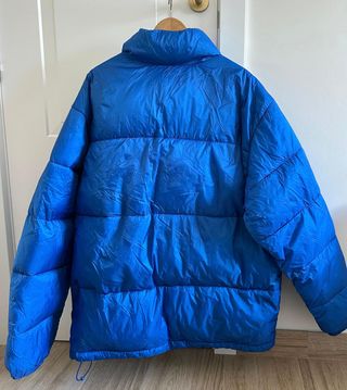Chaquetón acolchado azul hombre - Zara - Talla XXL