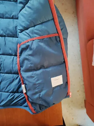 Anorak azul para adolescente. Talla 15- 16. 172 cm