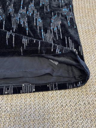 Top Zara Kids de Terciopelo  con Lentejuelas